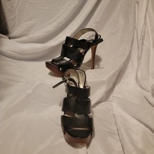 Mk Michael Kors black heels sz 7
